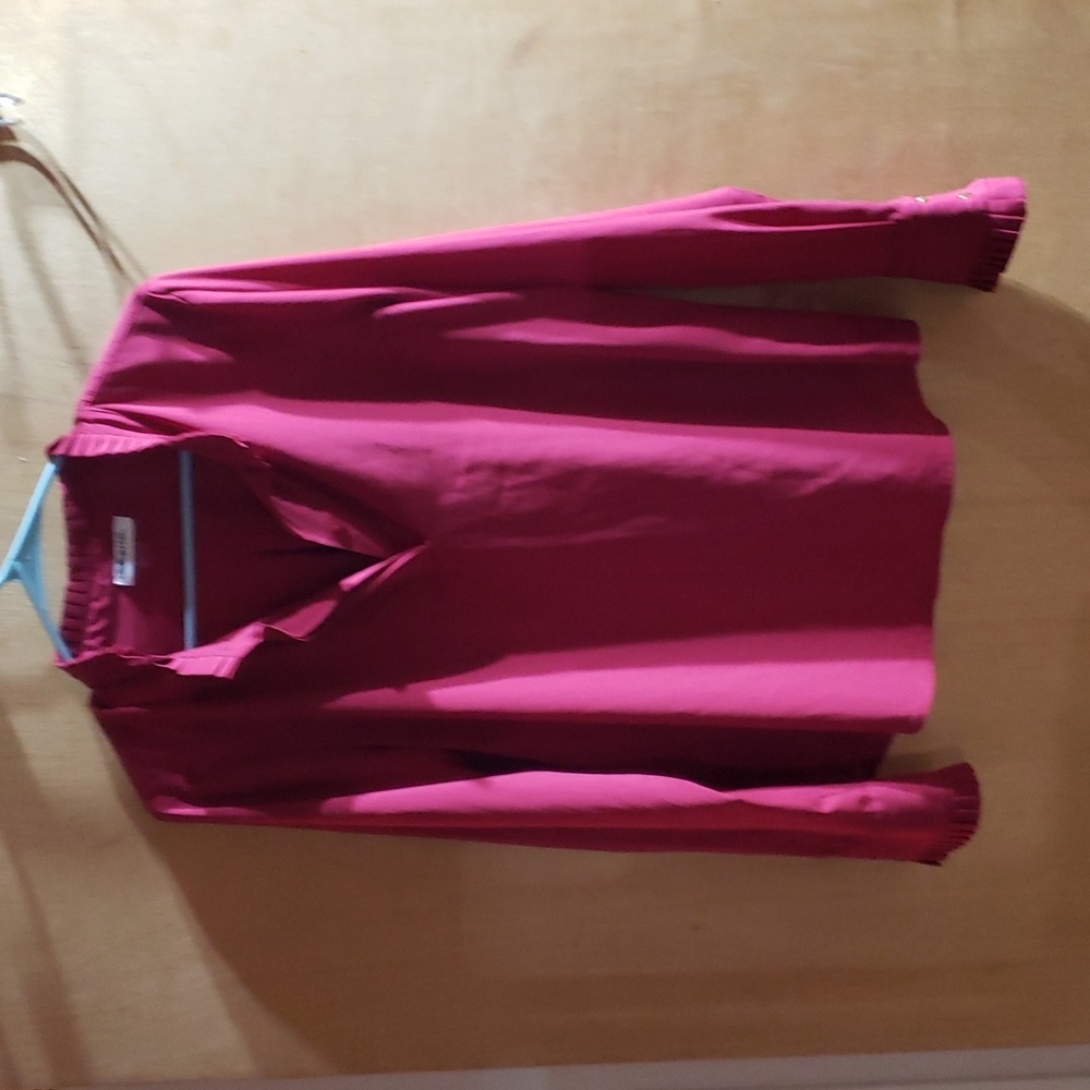 Womens long sleeve shirt by Calvin Klein, size Large
